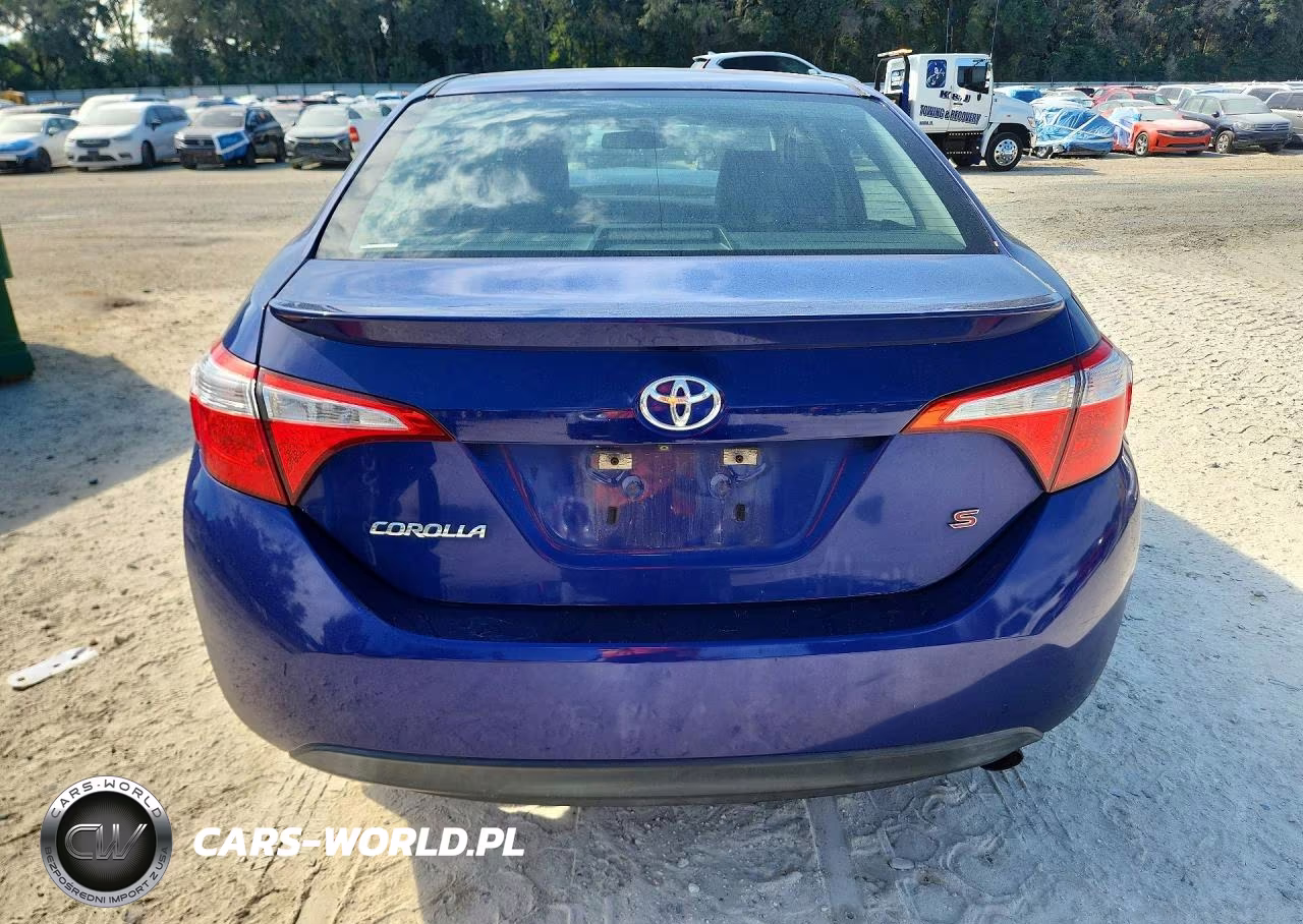 2014 Toyota Corolla S Plus VIN:5YFBURHE8EP123429 - 6