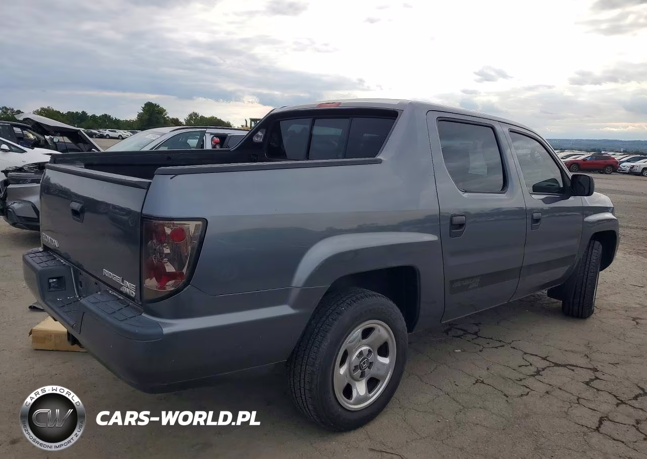 2010 Honda Ridgeline Rt VIN:5FPYK1F21AB005441 - 3