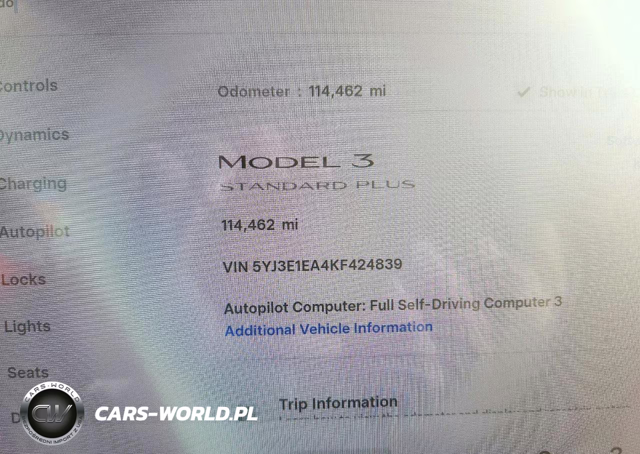 2019 Tesla Model 3 VIN:5YJ3E1EA4KF424839 - 9