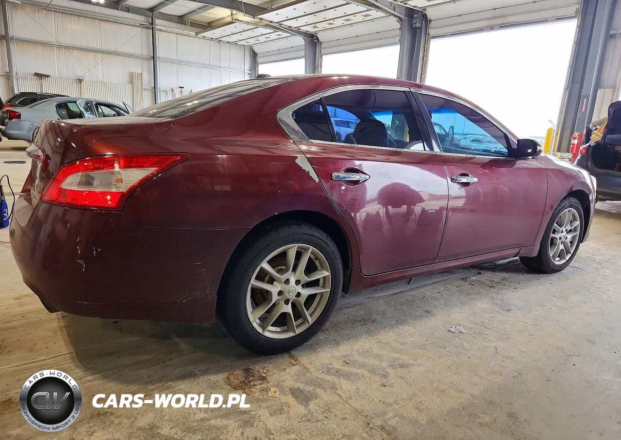 2009 Nissan Maxima 3.5 S VIN:1N4AA51EX9C836019 - 3