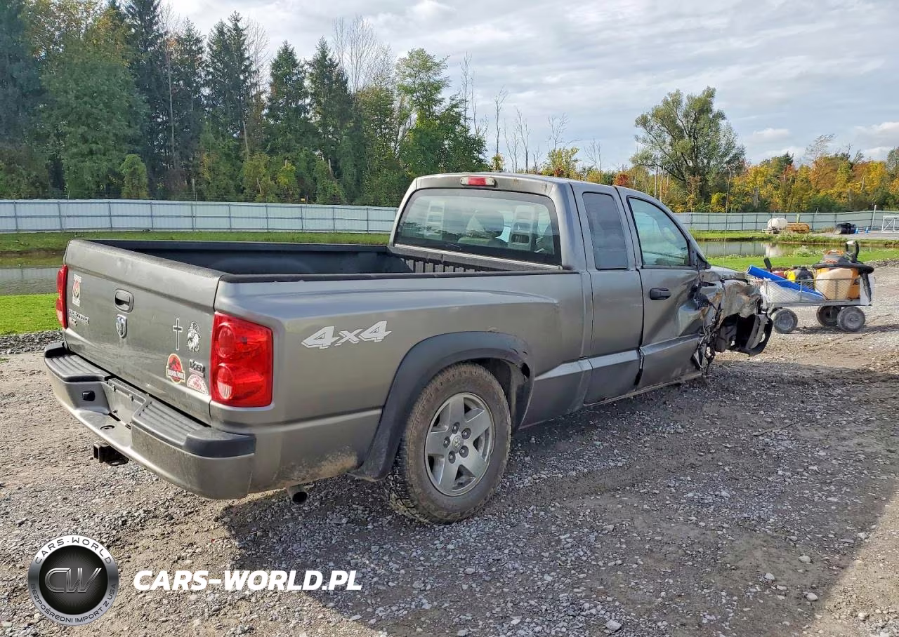 2006 Dodge Dakota Slt VIN:1D7HW42N26S714457 - 3
