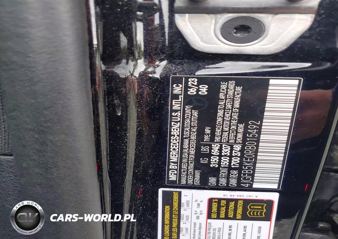 2024 Mercedes-Benz Gle 450 4Matic VIN:4JGFB5KE0RB015492 - 12