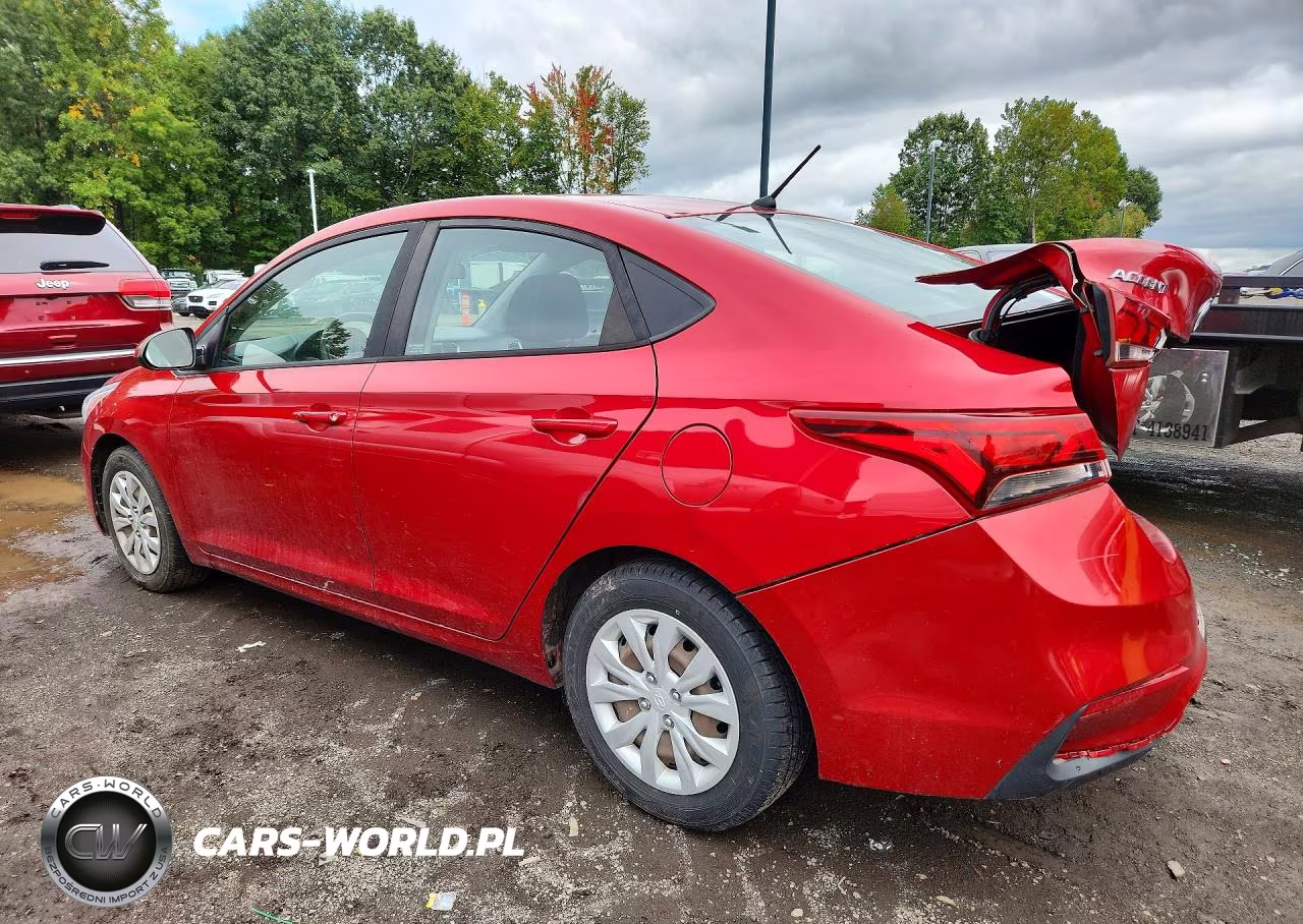 2019 Hyundai Accent Se VIN:3KPC24A31KE079986 - 2