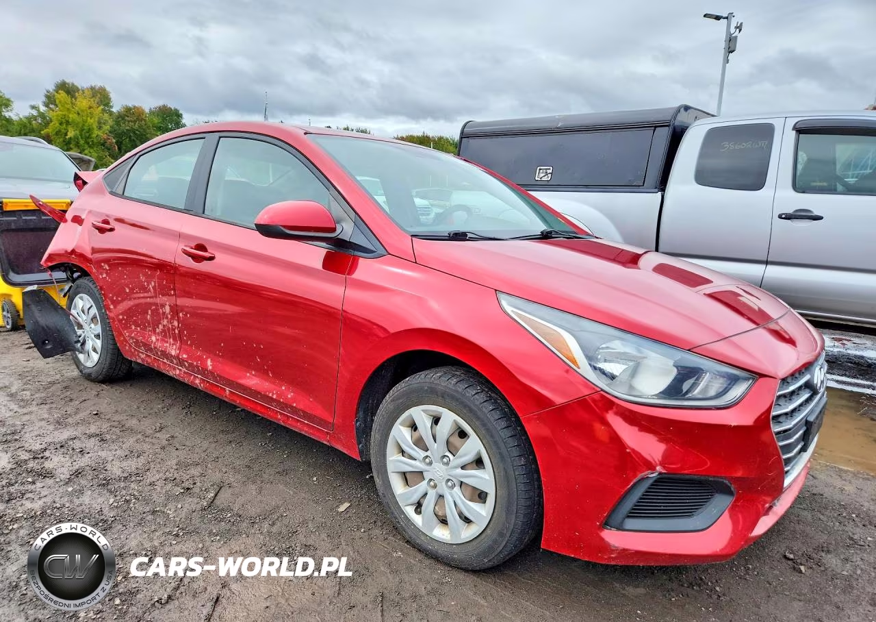 2019 Hyundai Accent Se VIN:3KPC24A31KE079986 - 4