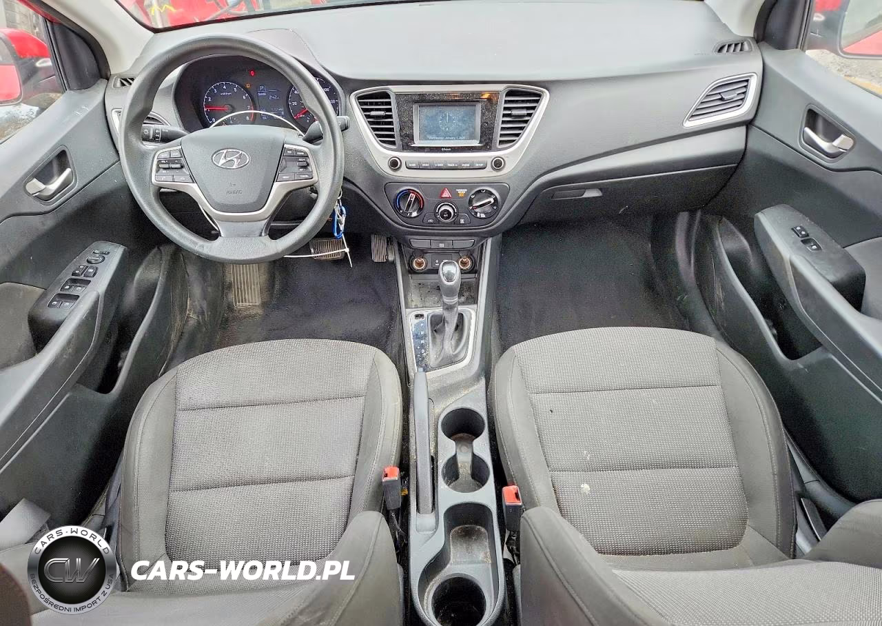2019 Hyundai Accent Se VIN:3KPC24A31KE079986 - 8
