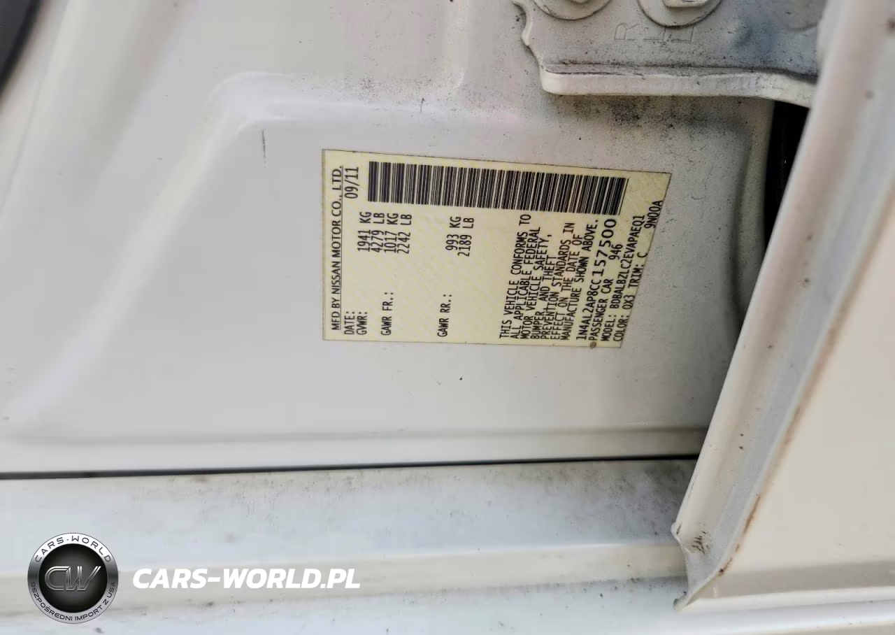 2012 Nissan Altima 2.5 VIN:1N4AL2AP8CC157500 - 12