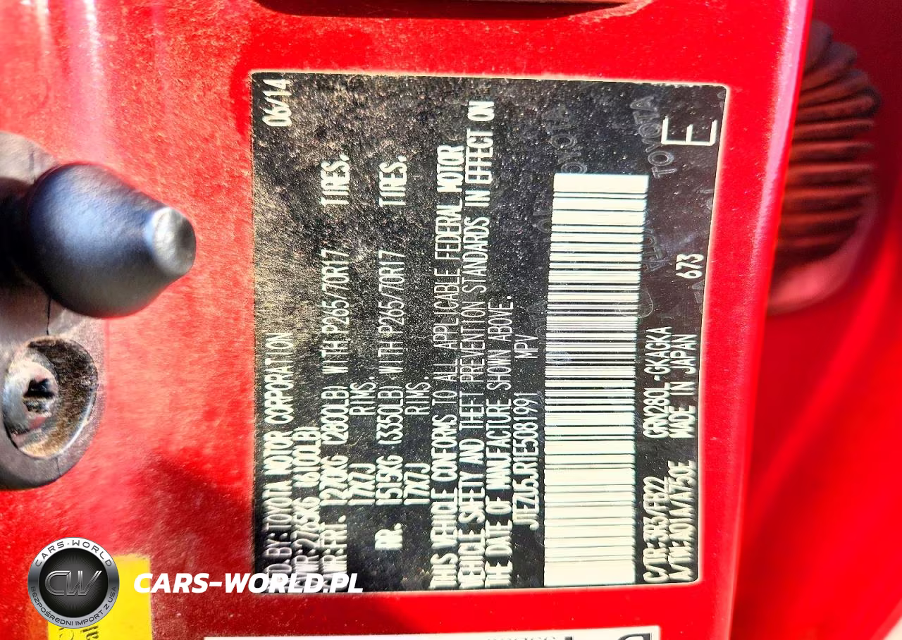 2014 Toyota 4Runner Sr5 VIN:JTEZU5JR1E5081991 - 13