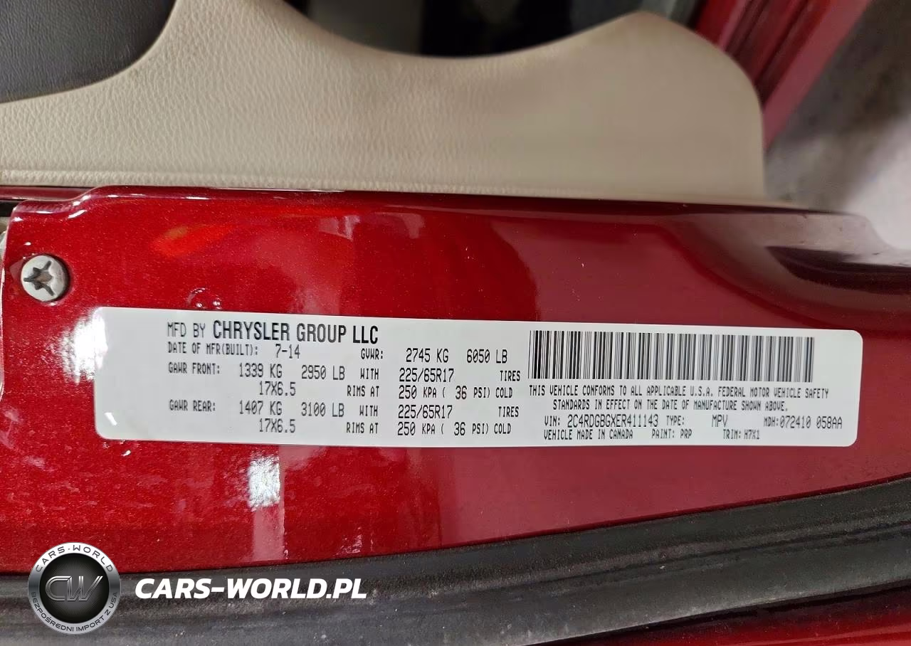 2014 Dodge Grand Caravan Se VIN:2C4RDGBGXER411143 - 13