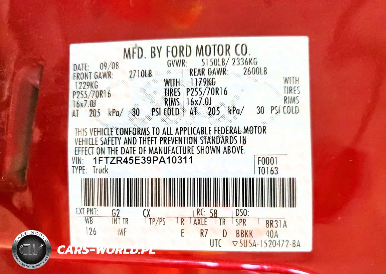 2009 Ford Ranger Super Cab VIN:1FTZR45E39PA10311 - 13