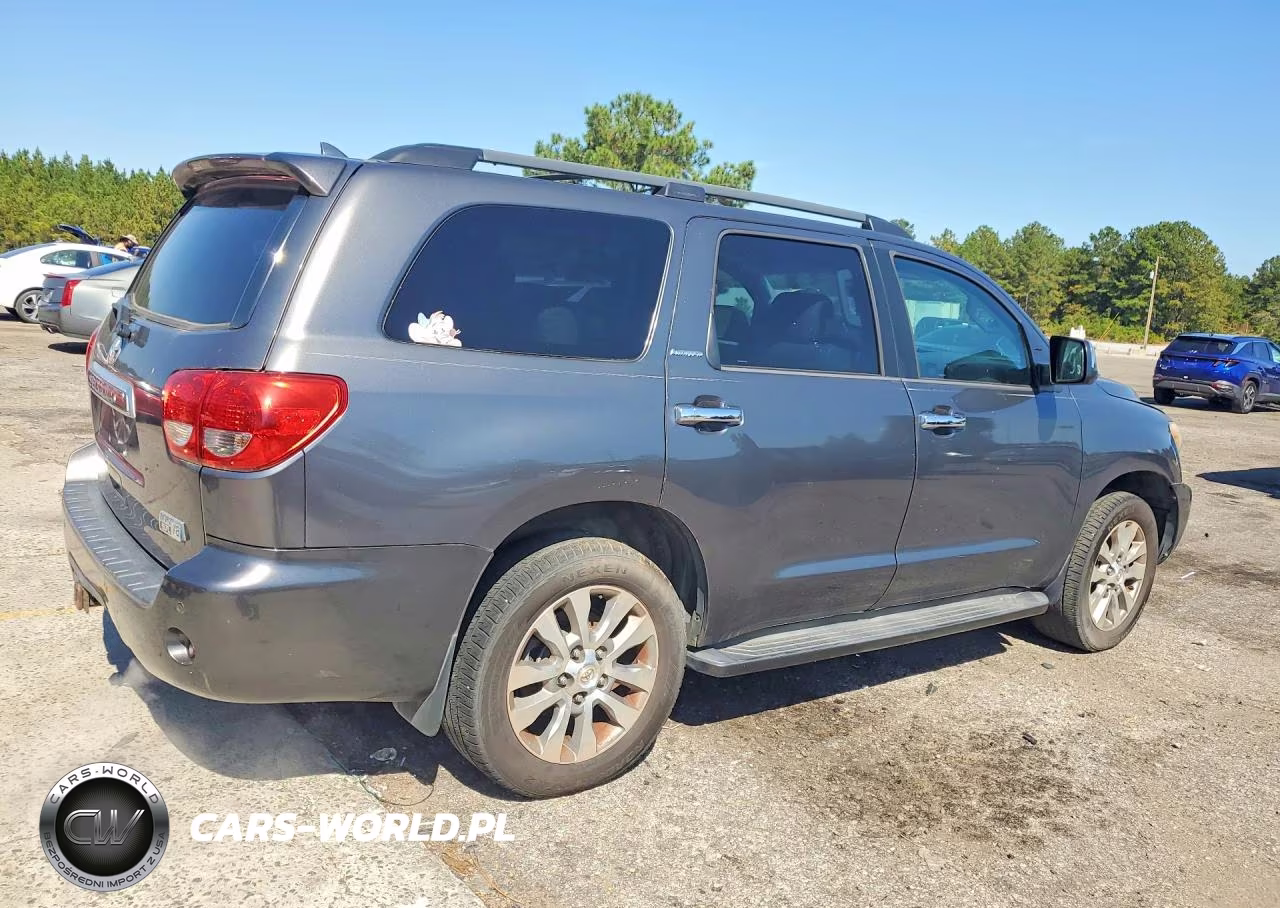 2014 Toyota Sequoia Limited VIN:5TDKY5G15ES052953 - 3