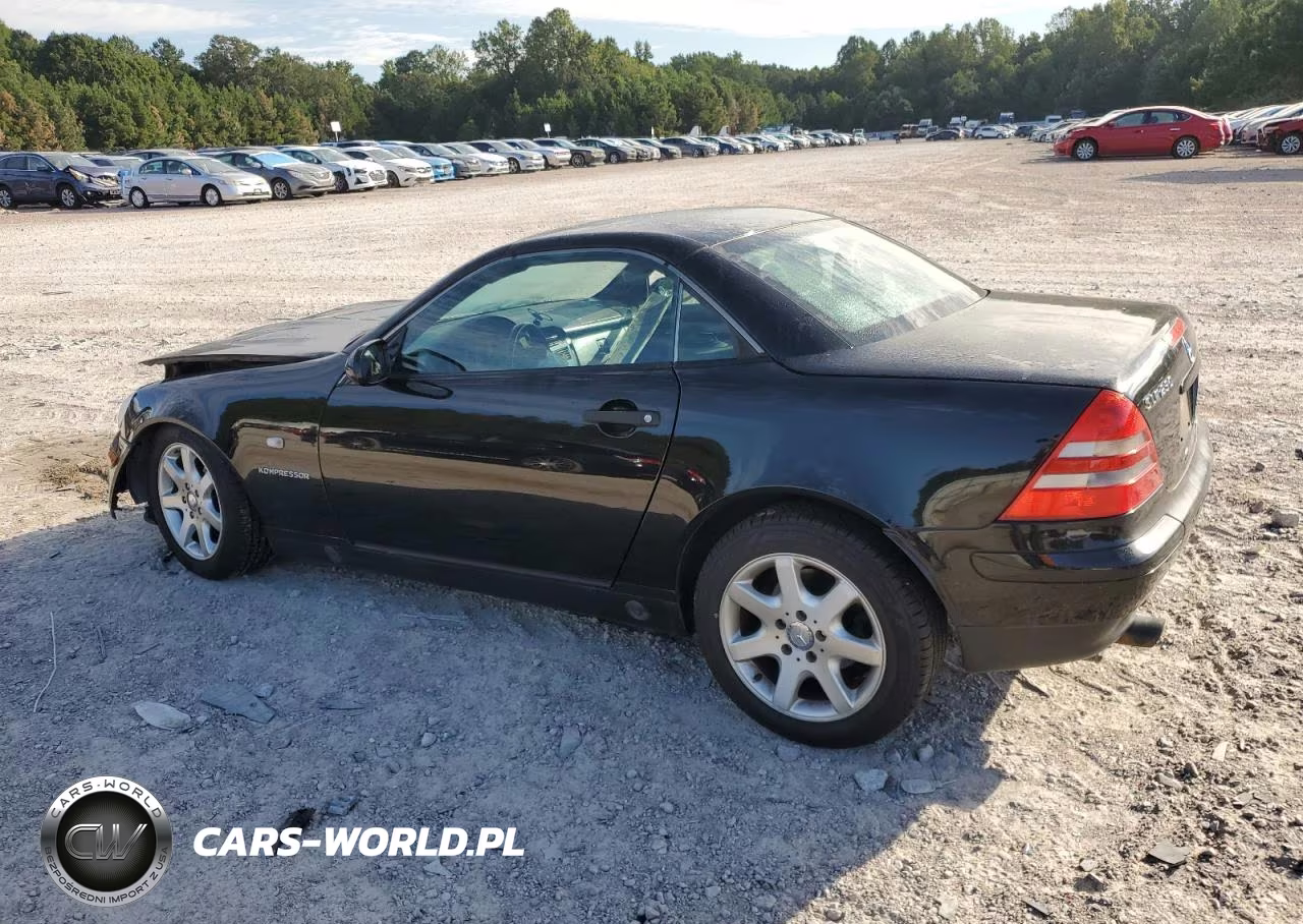 1998 Mercedes-Benz Slk 230 Kompressor VIN:WDBKK47F6WF003686 - 2