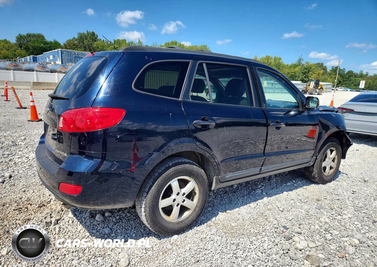 2008 Hyundai Santa Fe Gls VIN:5NMSG13D08H173991 - 3