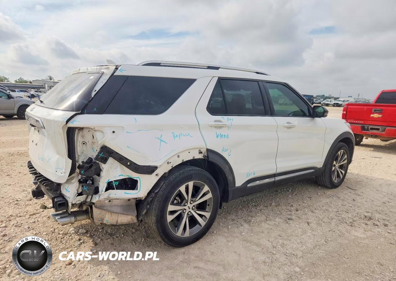 2020 Ford Explorer Platinum VIN:1FM5K8HC3LGA38567 - 3