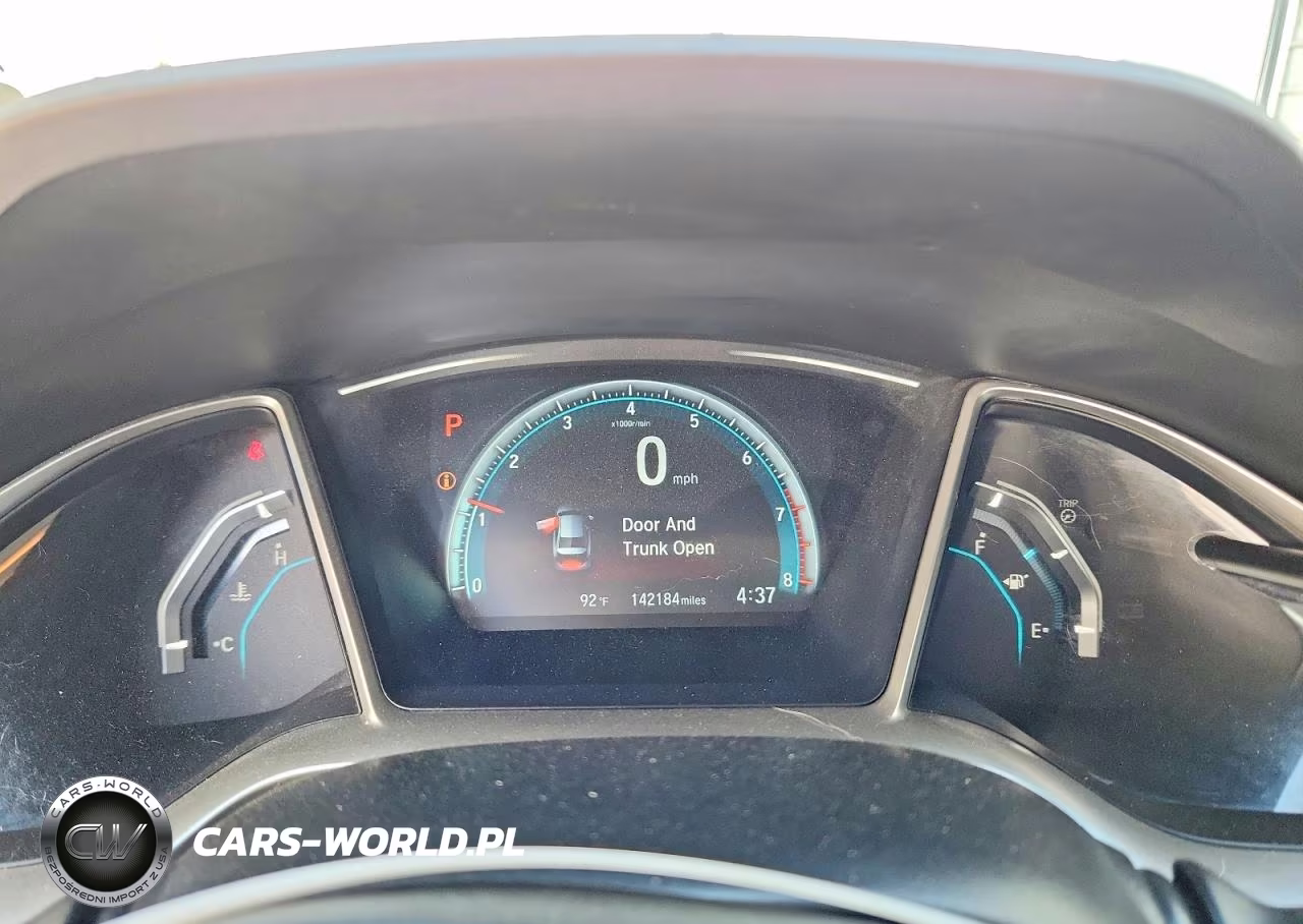 2018 Honda Civic Ex VIN:2HGFC2F7XJH515443 - 9