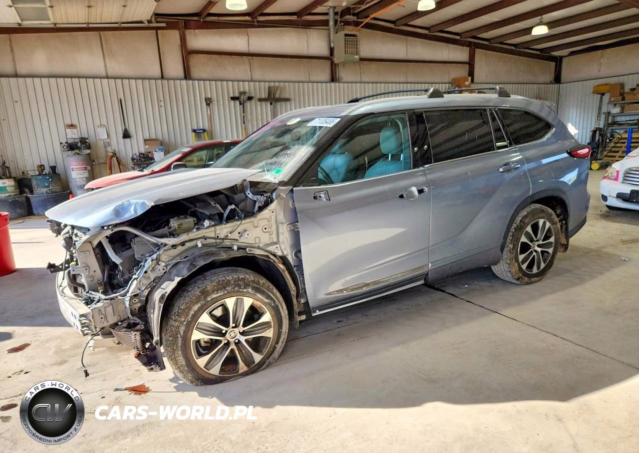 2022 Toyota Highlander Hybrid Xle VIN:5TDGBRCH8NS081946 - 1