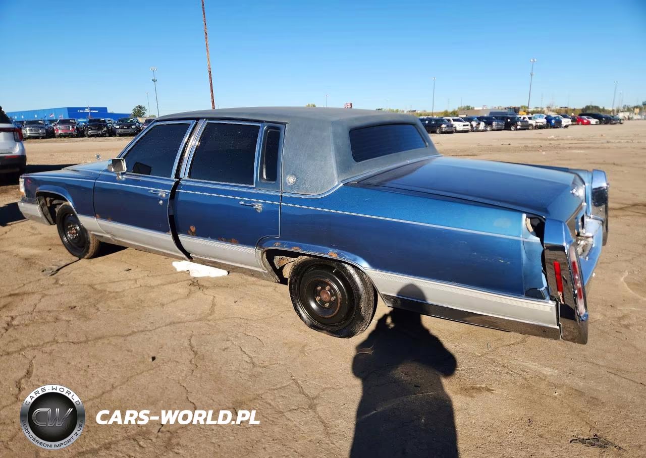 1992 Cadillac Brougham VIN:1G6DW54E8NR700468 - 2