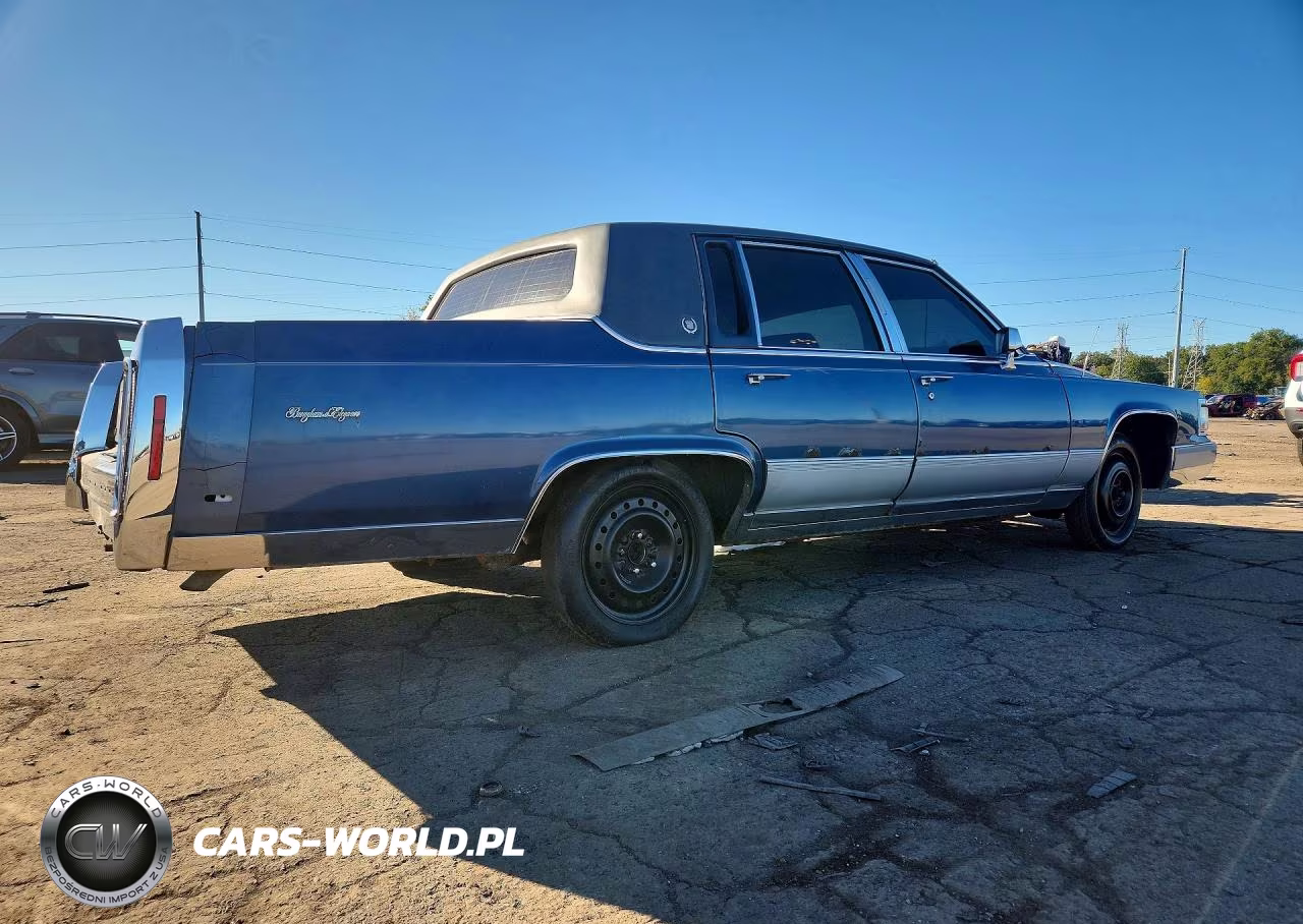 1992 Cadillac Brougham VIN:1G6DW54E8NR700468 - 3
