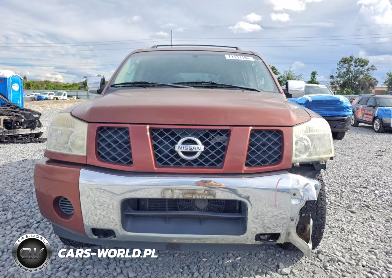 2004 Nissan Armada Se VIN:5N1AA08B64N742351 - 5
