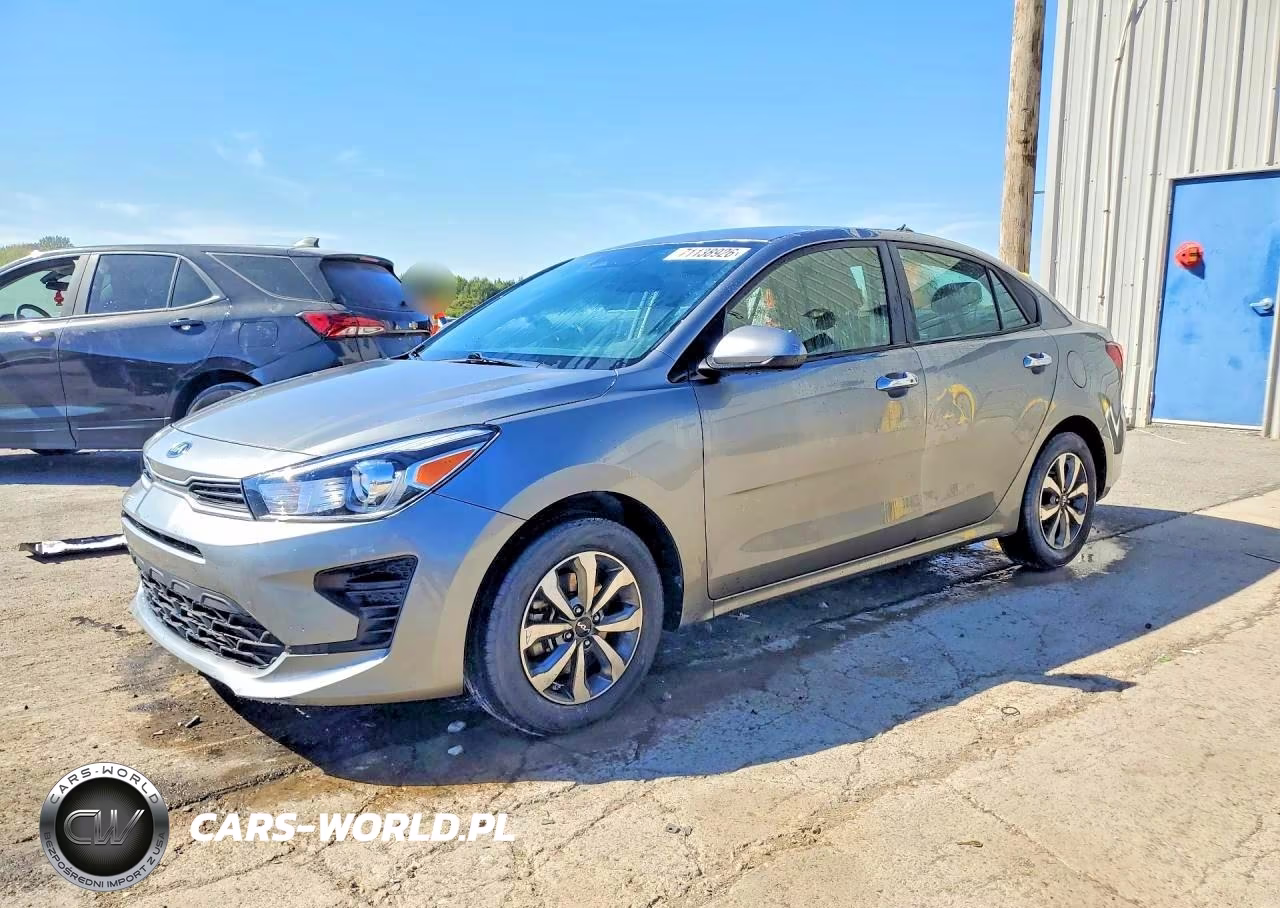 2021 Kia Rio S VIN:3KPA24ADXME398080 - 1
