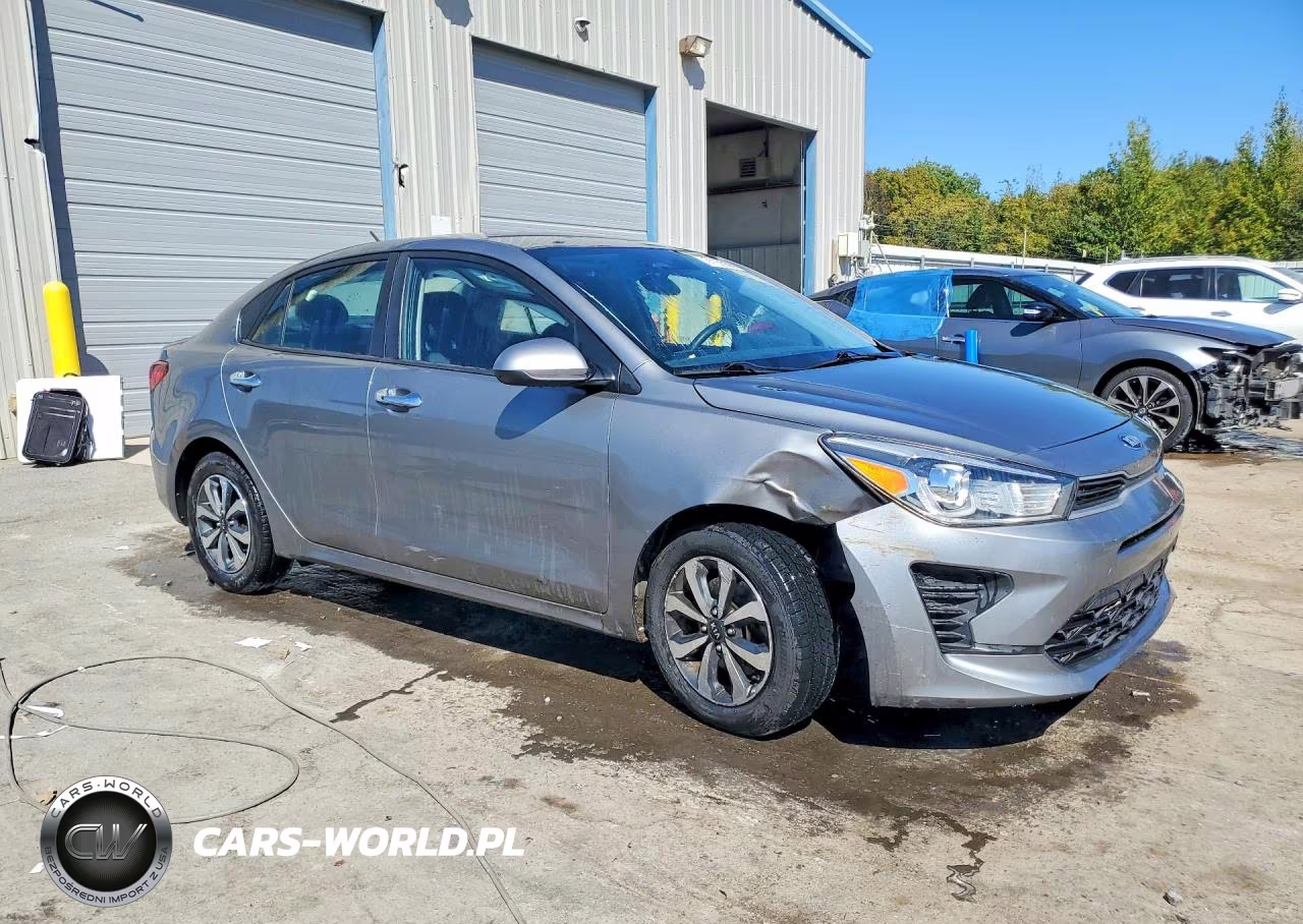 2021 Kia Rio S VIN:3KPA24ADXME398080 - 4