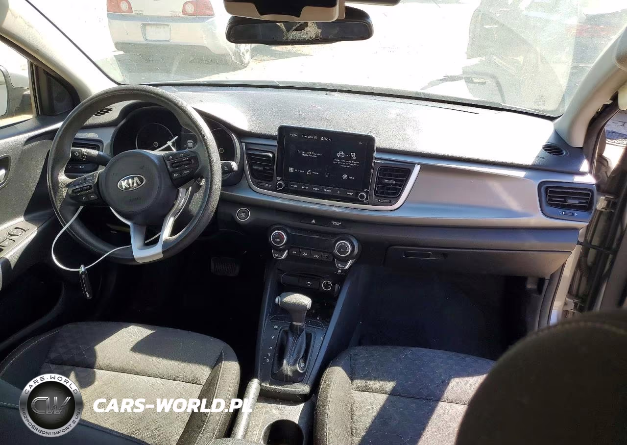 2021 Kia Rio S VIN:3KPA24ADXME398080 - 8