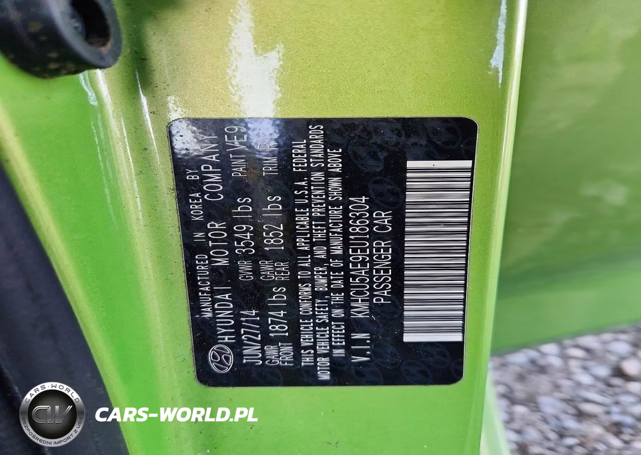 2014 Hyundai Accent Se VIN:KMHCU5AE9EU186304 - 12