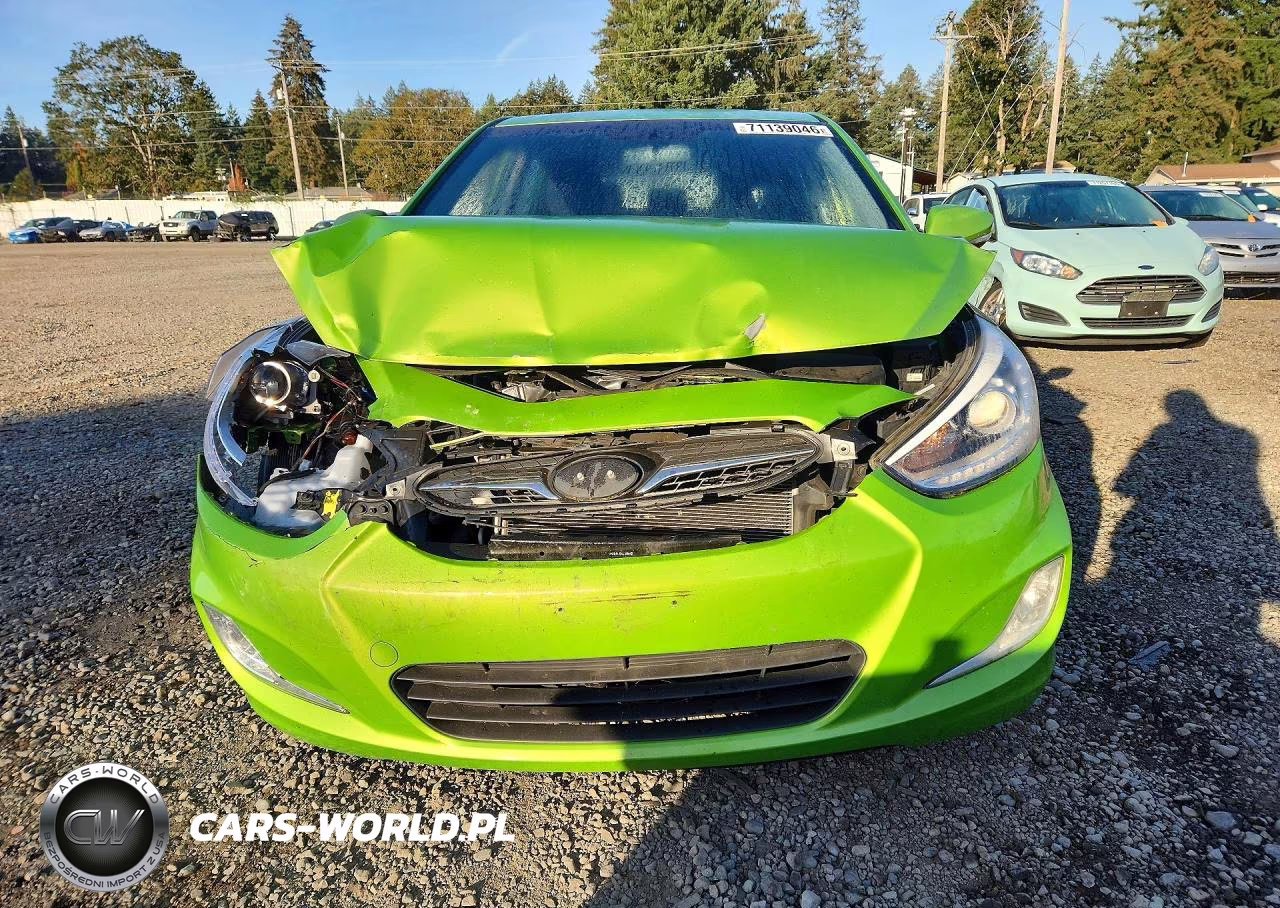 2014 Hyundai Accent Se VIN:KMHCU5AE9EU186304 - 5