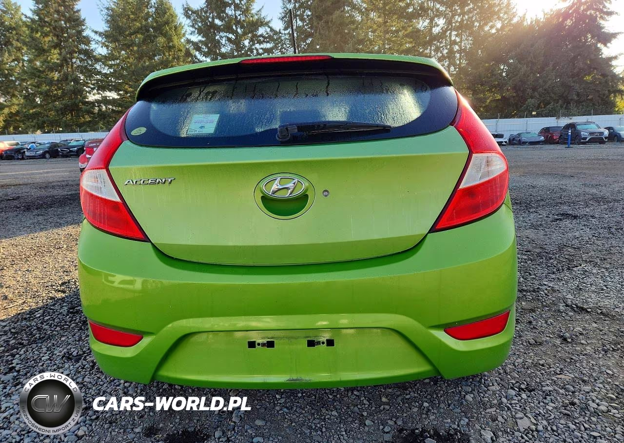 2014 Hyundai Accent Se VIN:KMHCU5AE9EU186304 - 6