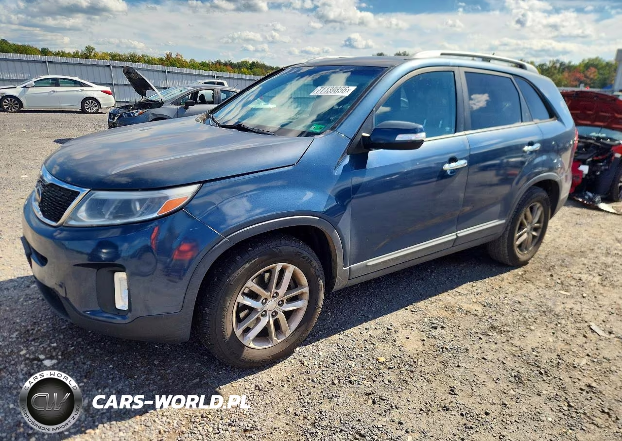 2014 Kia Sorento Lx VIN:5XYKT3A67EG514191 - 1