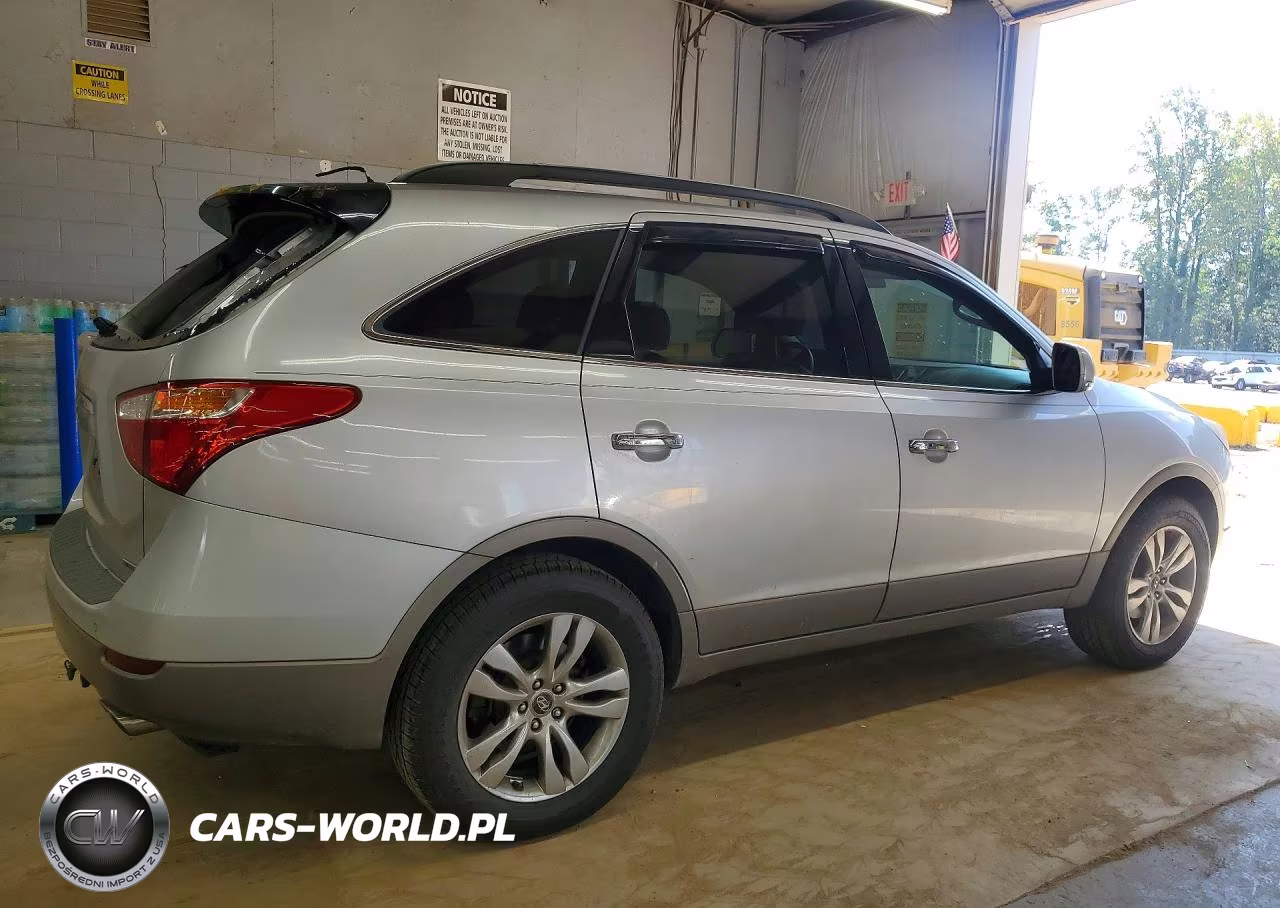 2012 Hyundai Veracruz Limited VIN:KM8NU4CC6CU195571 - 3