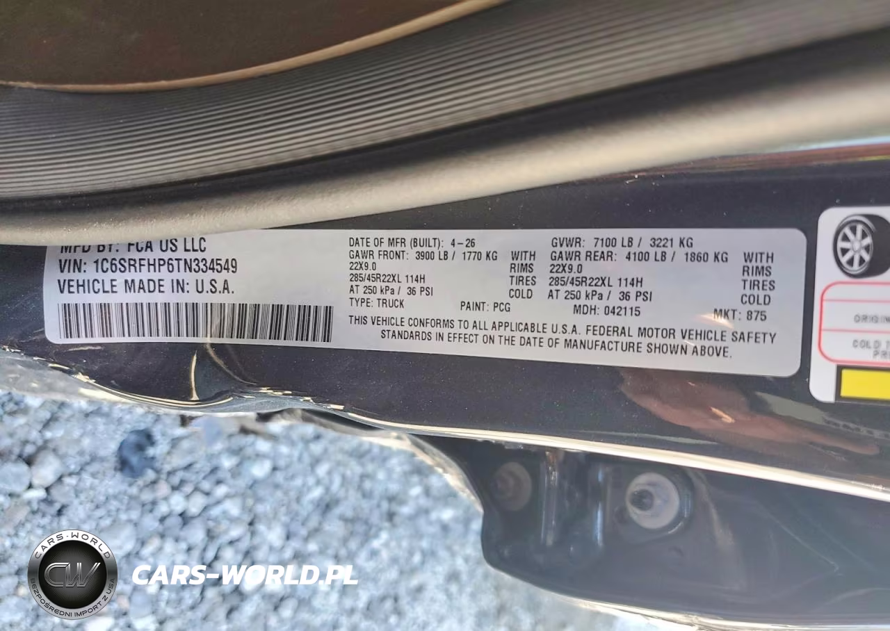 2026 Ram 1500 Limited VIN:1C6SRFHP6TN334549 - 13