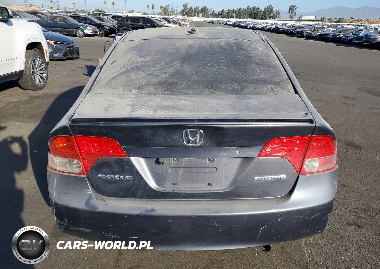 2006 Honda Civic Hybrid VIN:JHMFA36216S004149 - 6