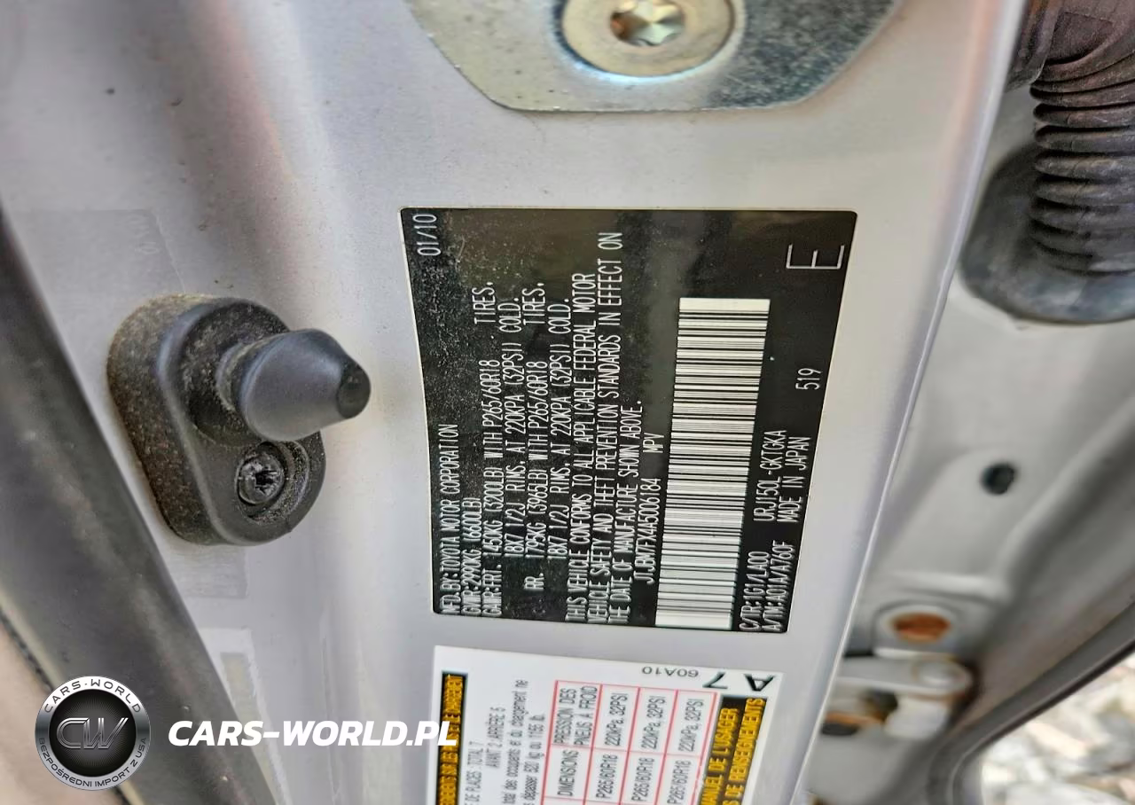 2010 Lexus Gx 460 VIN:JTJBM7FX4A5006184 - 13