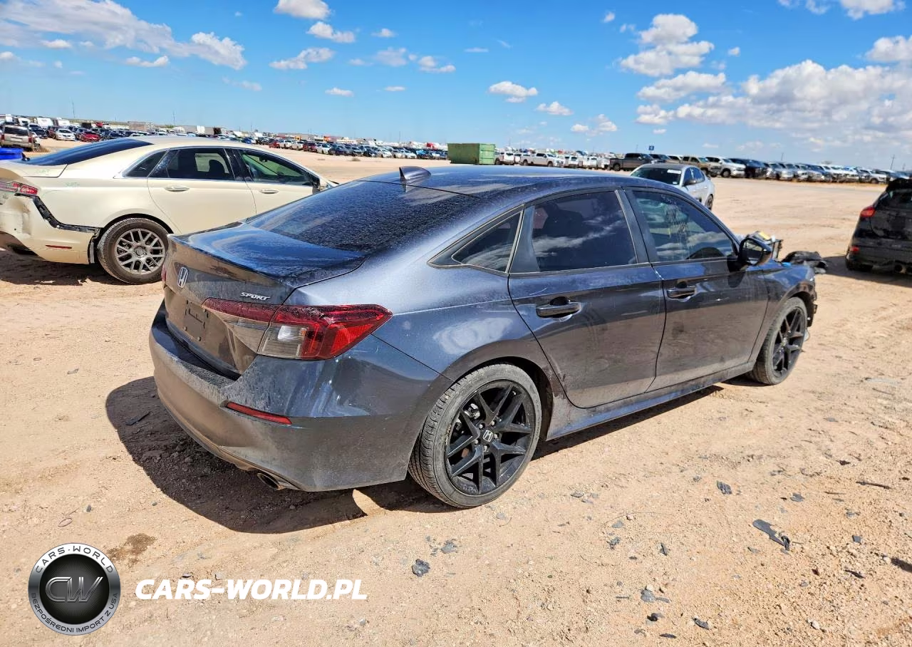 2025 Honda Civic Sport VIN:2HGFE2F51SH518533 - 3