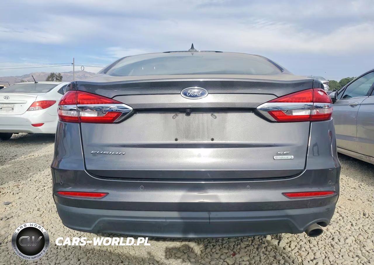 2019 Ford Fusion Se VIN:3FA6P0HD1KR135851 - 6