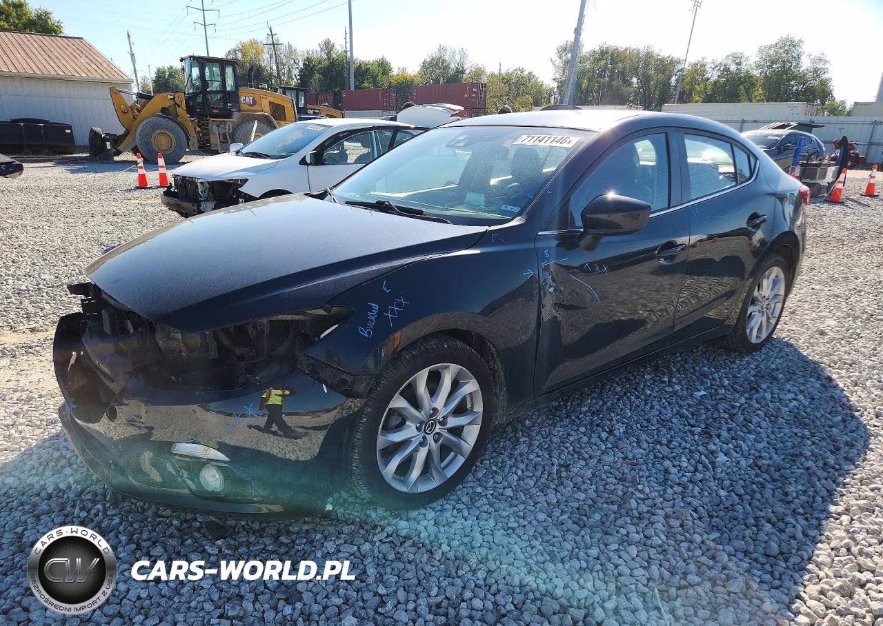 2014 Mazda 3 Grand Touring VIN:JM1BM1W32E1141867 - 1