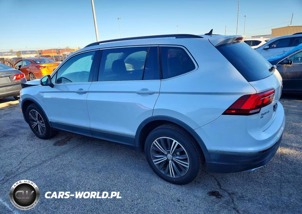 2018 Volkswagen Tiguan Se VIN:3VV2B7AX4JM036457 - 2