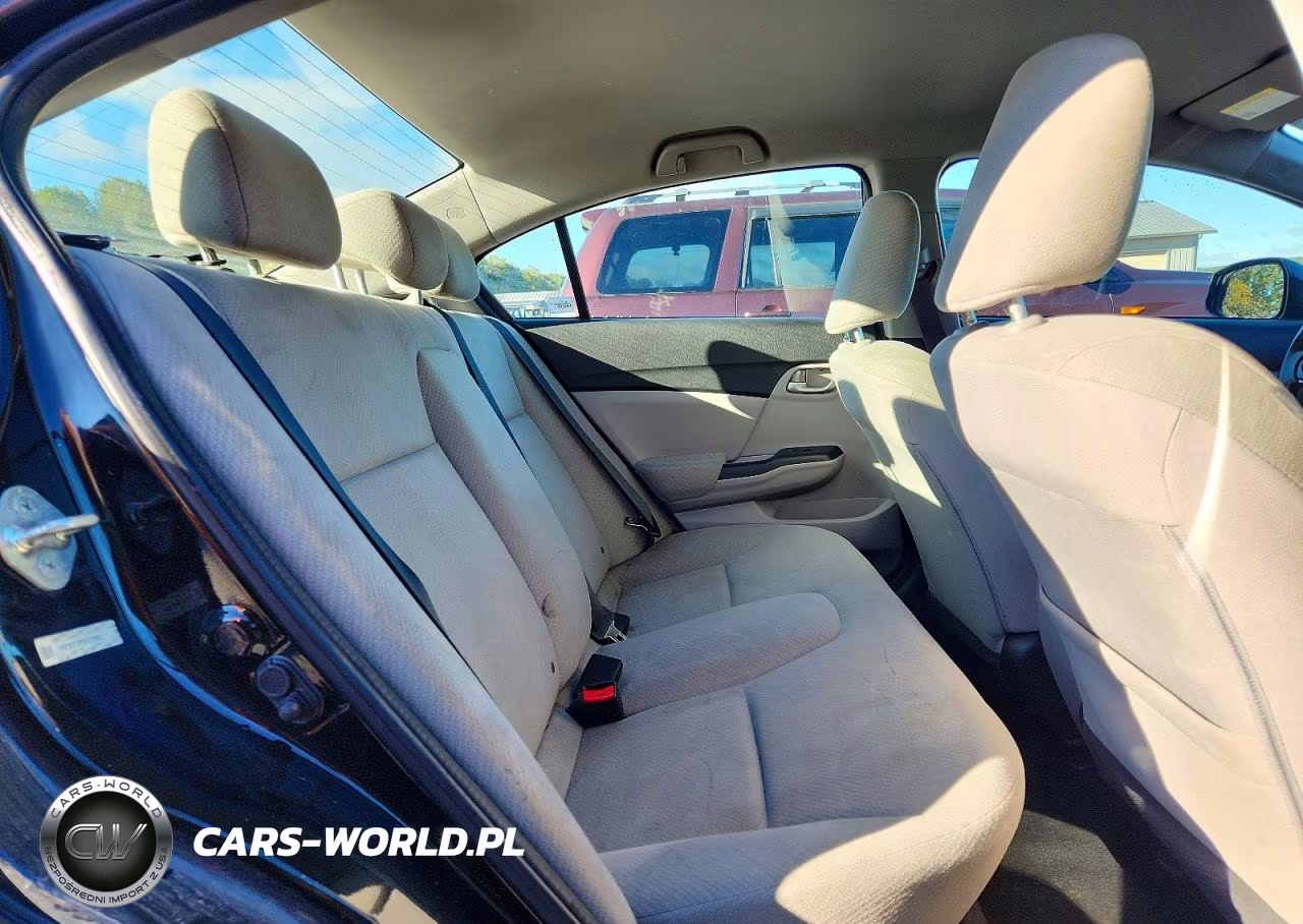 2013 Honda Civic Lx VIN:19XFB2F58DE215982 - 10