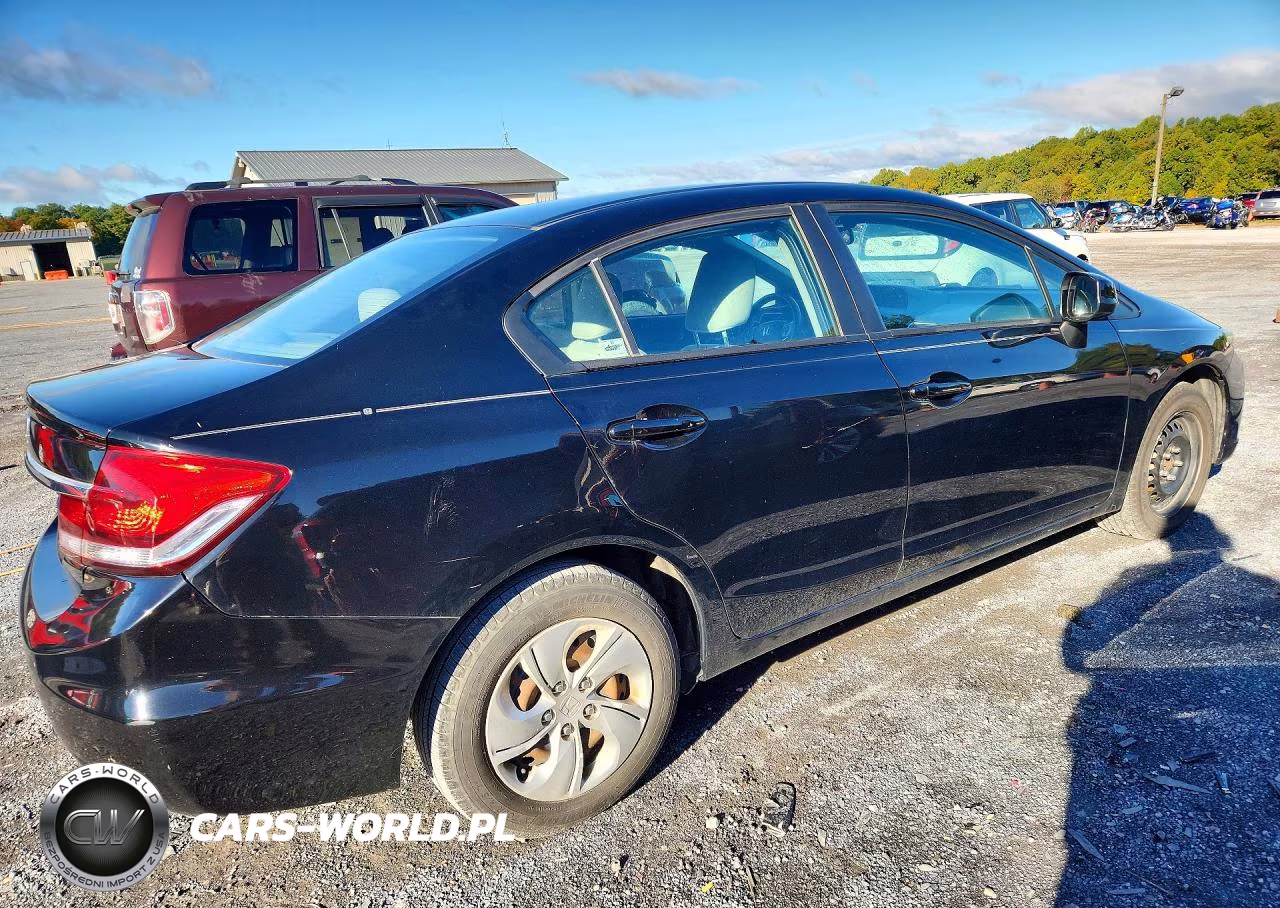 2013 Honda Civic Lx VIN:19XFB2F58DE215982 - 3