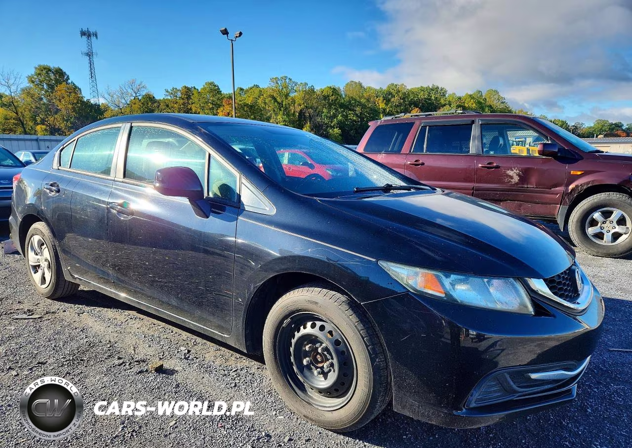 2013 Honda Civic Lx VIN:19XFB2F58DE215982 - 4