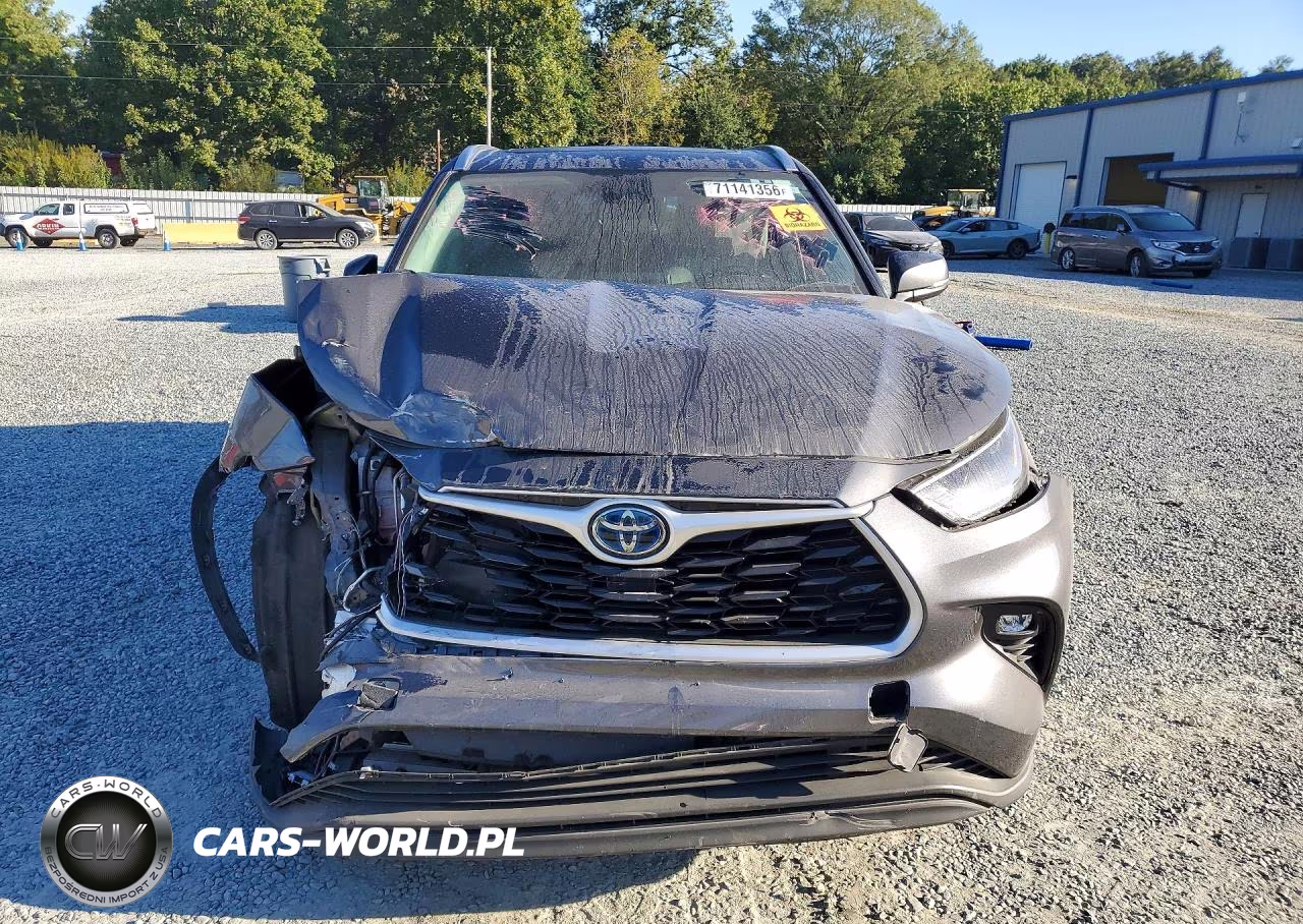 2021 Toyota Highlander Hybrid Xle VIN:5TDHBRCH8MS518623 - 5