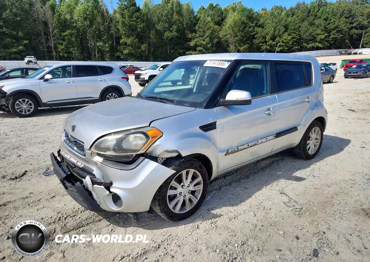 2012 Kia Soul + VIN:KNDJT2A61C7370346 - 1