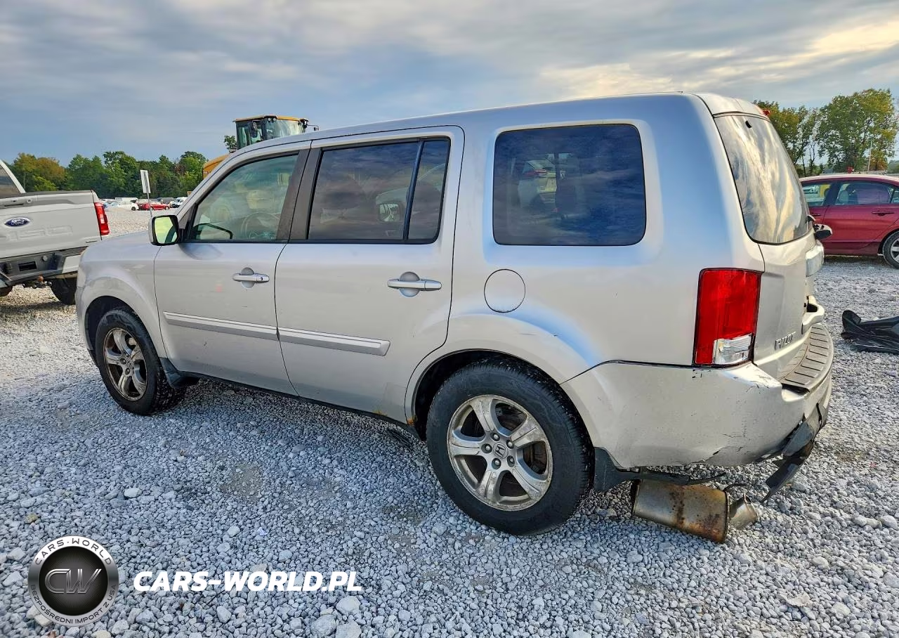 2012 Honda Pilot Exl VIN:5FNYF4H58CB015974 - 2
