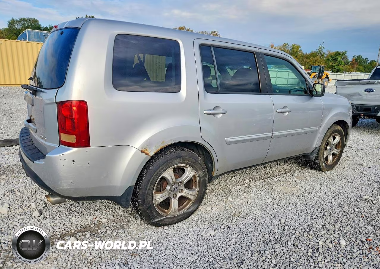 2012 Honda Pilot Exl VIN:5FNYF4H58CB015974 - 3
