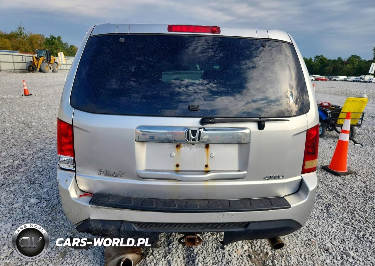 2012 Honda Pilot Exl VIN:5FNYF4H58CB015974 - 6