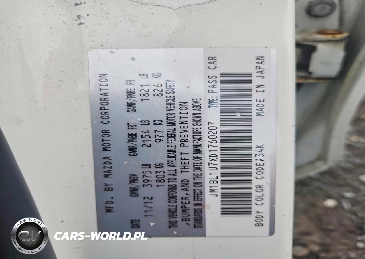 2013 Mazda 3 I VIN:JM1BL1U7XD1760207 - 12