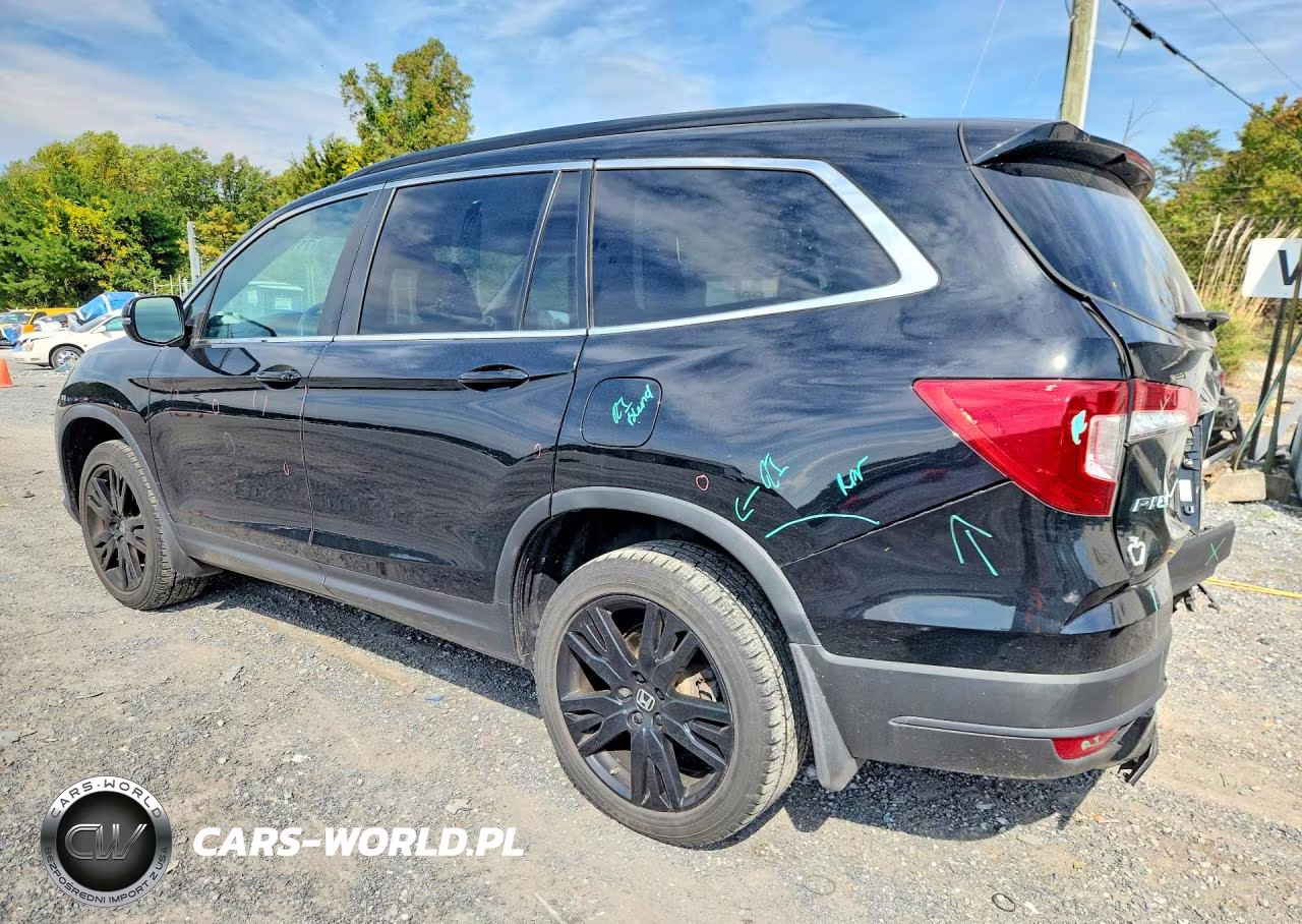 2021 Honda Pilot Se VIN:5FNYF6H24MB082624 - 2