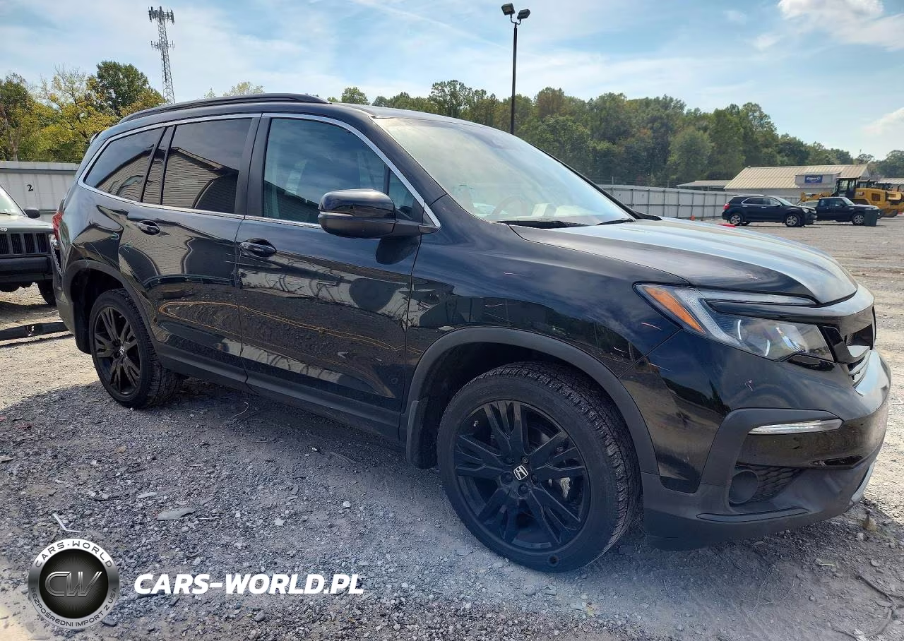 2021 Honda Pilot Se VIN:5FNYF6H24MB082624 - 4