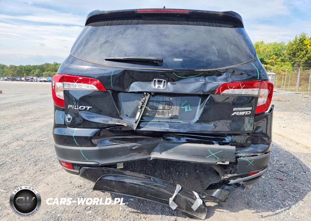 2021 Honda Pilot Se VIN:5FNYF6H24MB082624 - 6