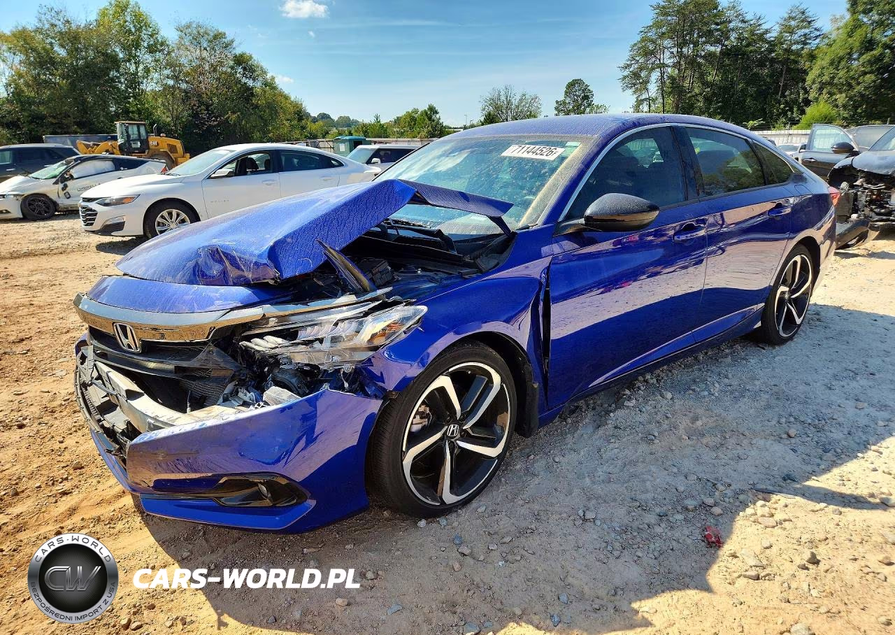 2022 Honda Accord Sport VIN:1HGCV1F35NA060364 - 1